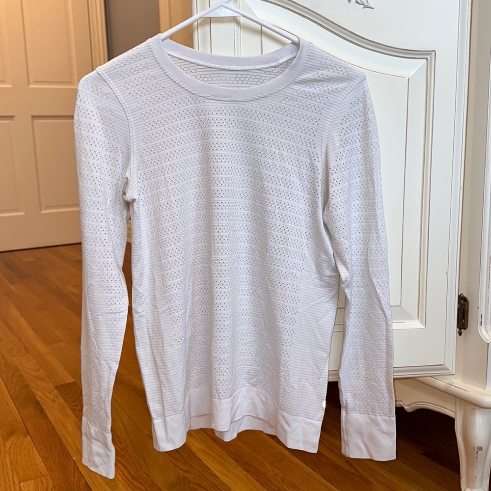 Lululemon Mesh Long-Sleeve Top